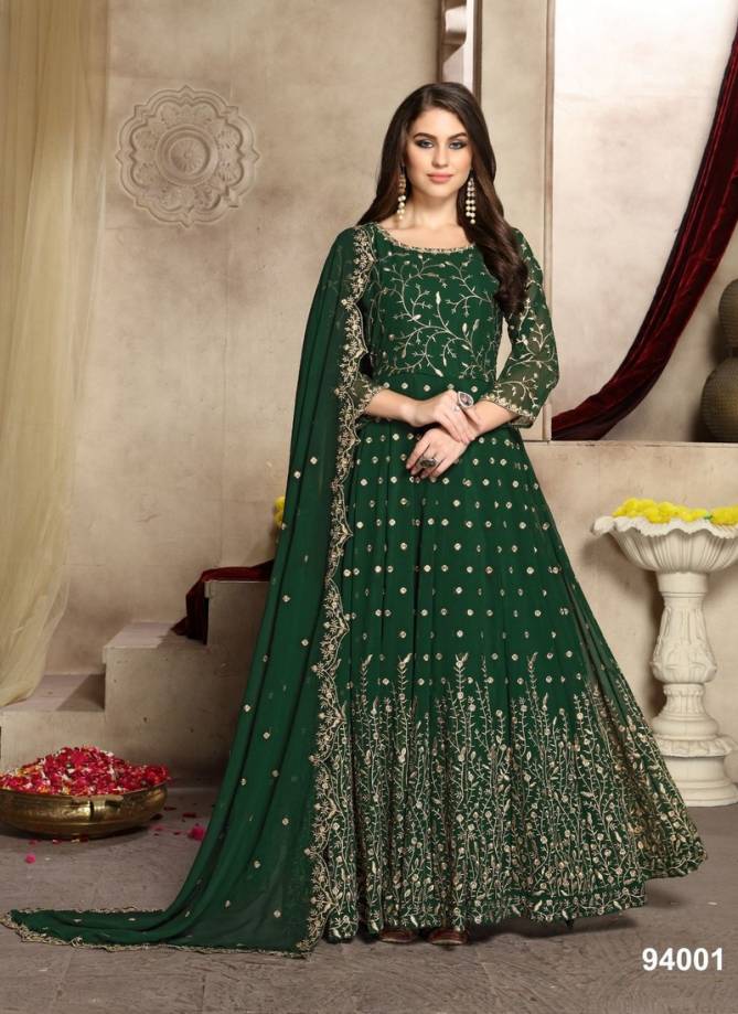 AANAYA 94 Wedding Wear Heavy Georgette Anarkali  Latest salwar Suit Collection